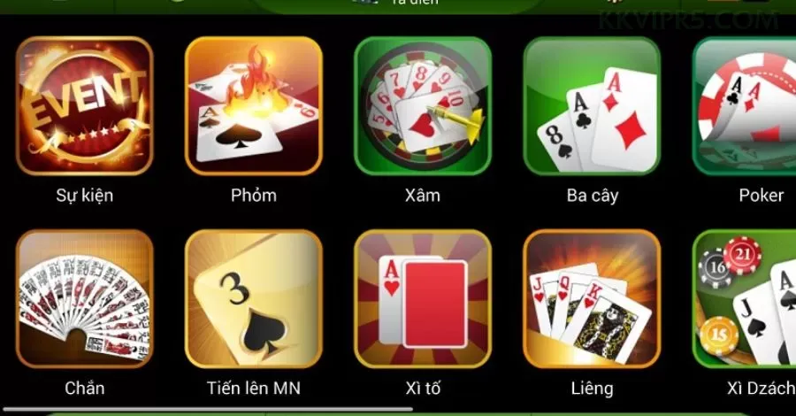Configurações úteis dentro do app kkvip